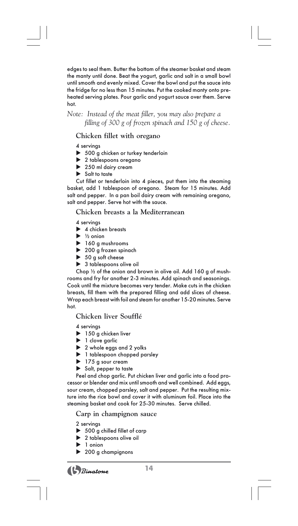 Binatone FS-202 User Manual | Page 14 / 66