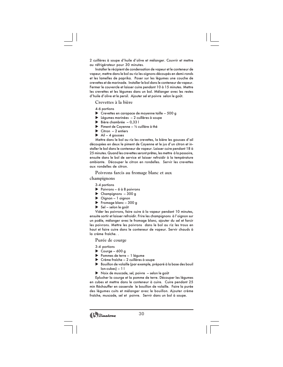 Binatone FS-212 User Manual | Page 30 / 66