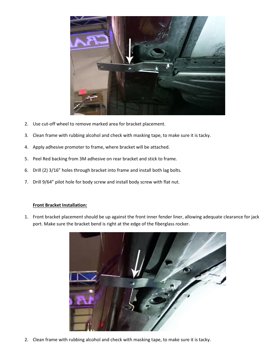 American Car Craft Corvette Side Pipes "Lake Pipes Show Exhaust only Polished 2005-2013 C6" User Manual | Page 2 / 3