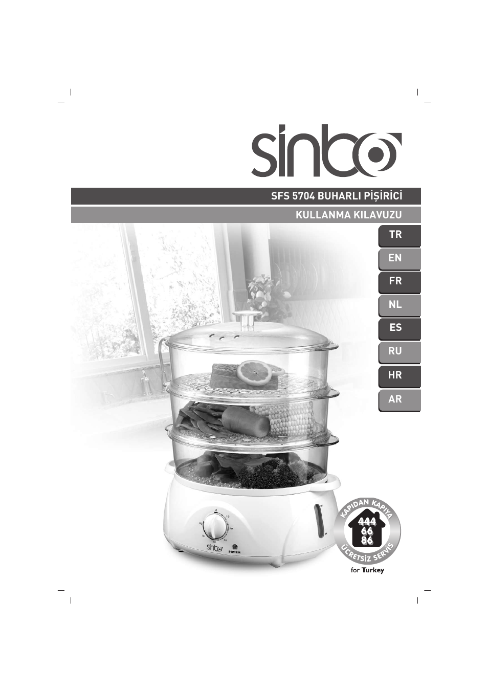 SINBO SFS 5704 User Manual | 54 pages