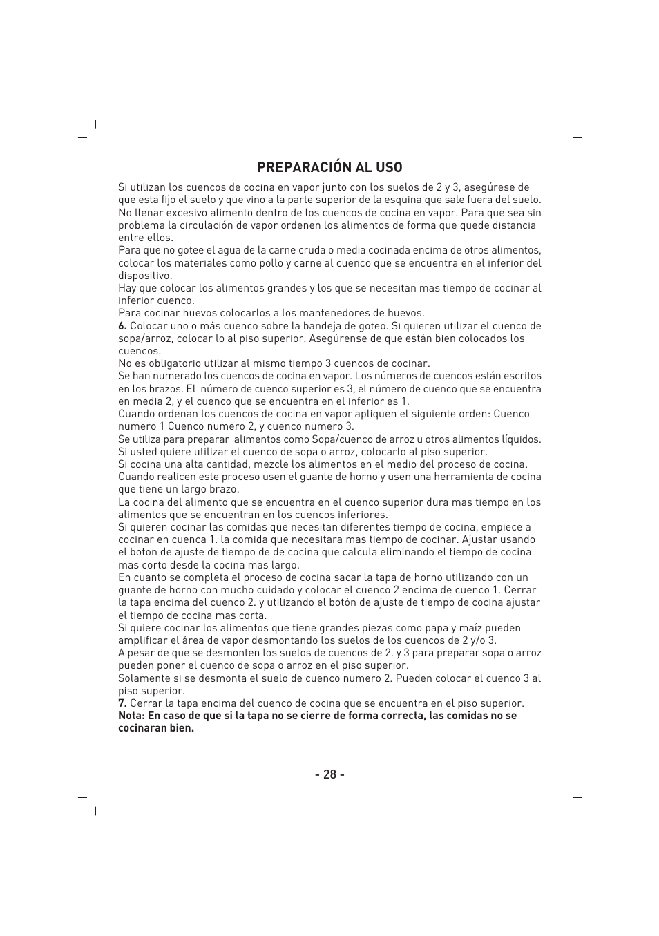 SINBO SFS 5704 User Manual | Page 29 / 54