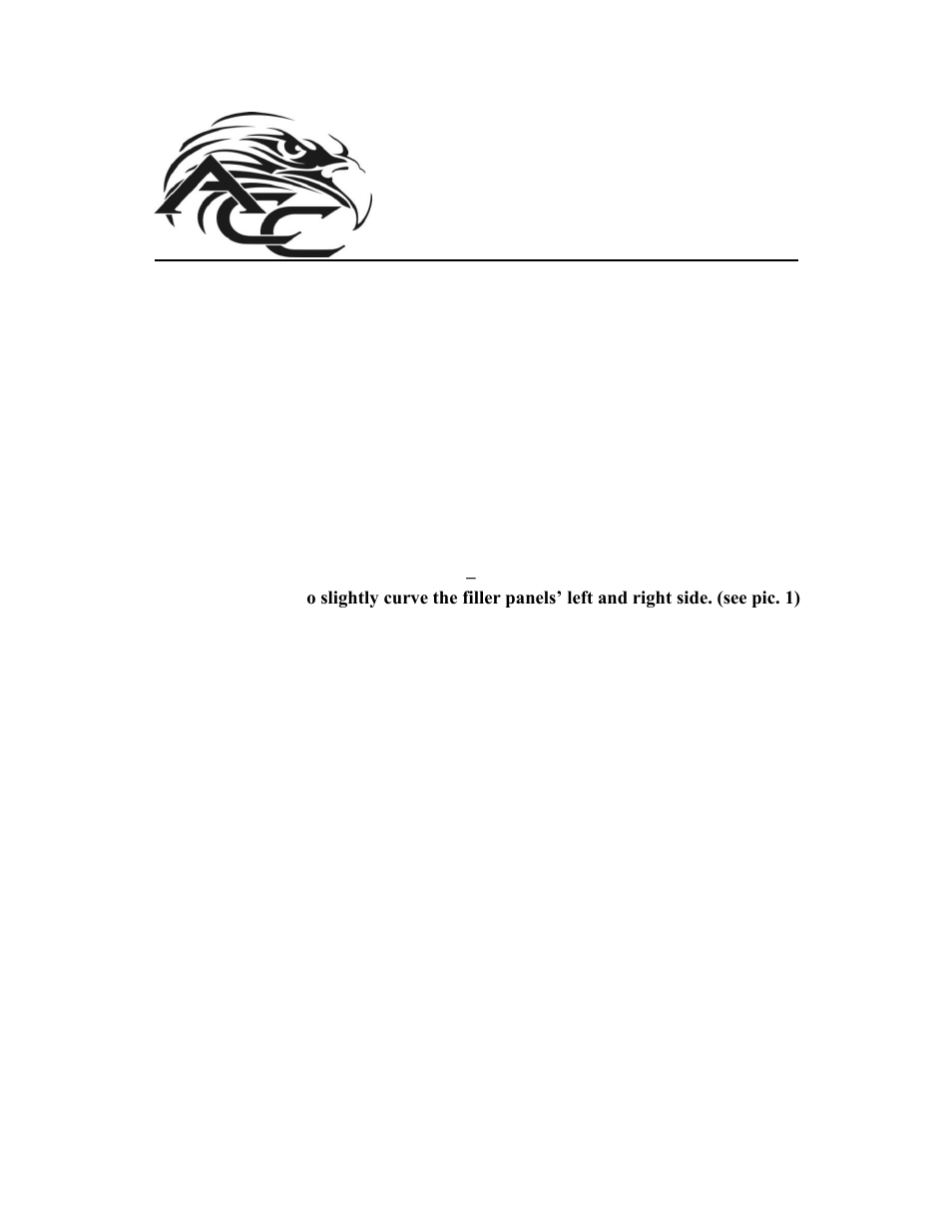 American Car Craft Corvette Exhaust Filler Panel for Stock Exhaust Plain Polished 1997-2004 C5 & Z06 User Manual | 3 pages