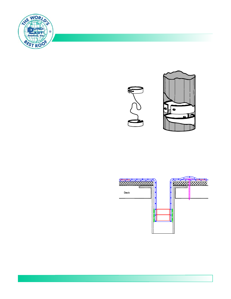 Duro-Last Composite Drain Rings User Manual | 1 page