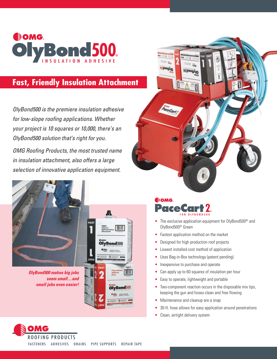 Duro-Last Duro-Grip OlyBond 500 User Manual | 2 pages