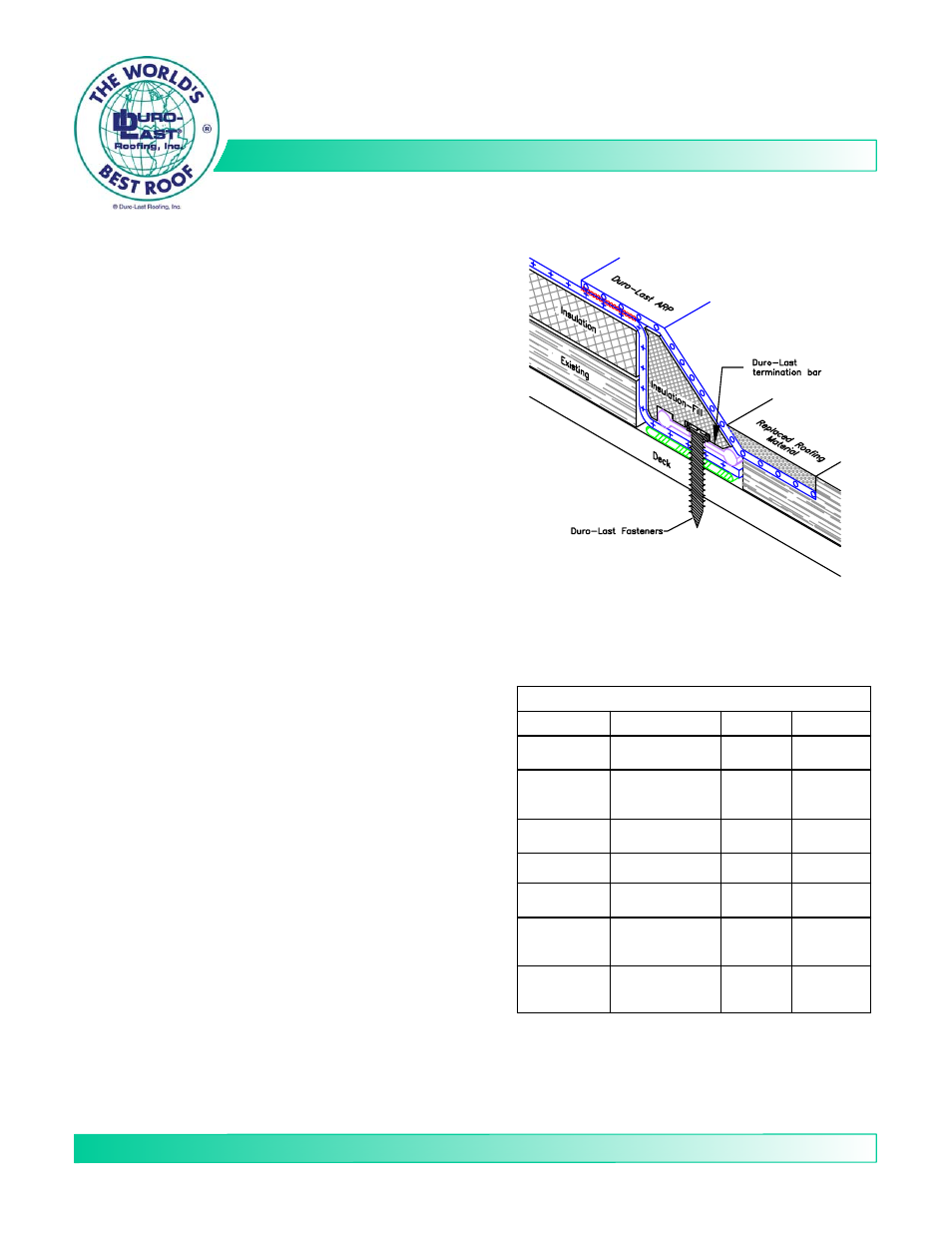 Duro-Last DL ARP User Manual | 1 page