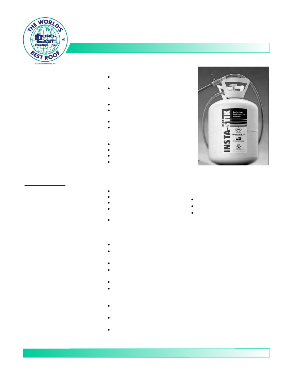 Duro-Last Duro-Grip Insta-Stik User Manual | 4 pages