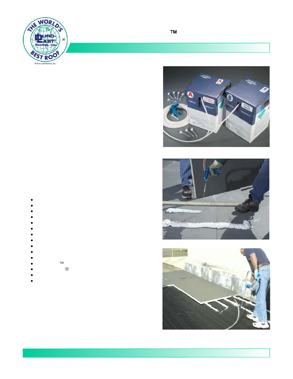 Duro-Last Duro-Grip CR-20 User Manual | 4 pages