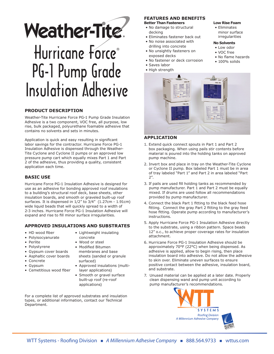 Duro-Last Duro-Grip Weather-Tite Hurricane Force PG-1 User Manual | 2 pages