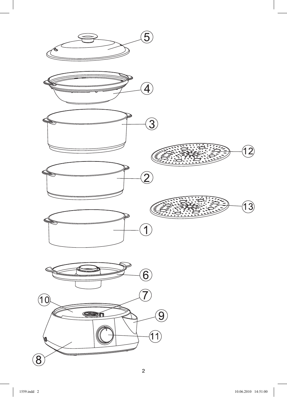Vitek VT-1559 User Manual | Page 2 / 64