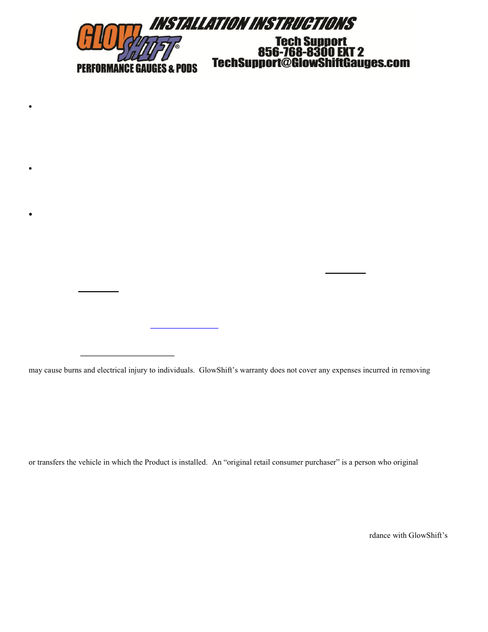 GlowShift Digital Series Celsius Water Temperature Gauge User Manual | Page 2 / 3