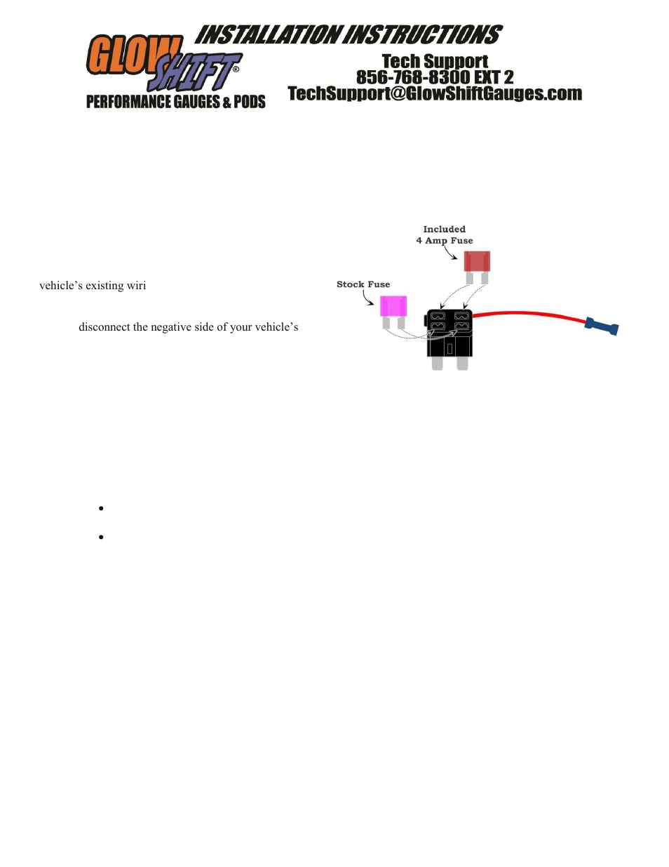 GlowShift Expandable Circuit User Manual | 1 page