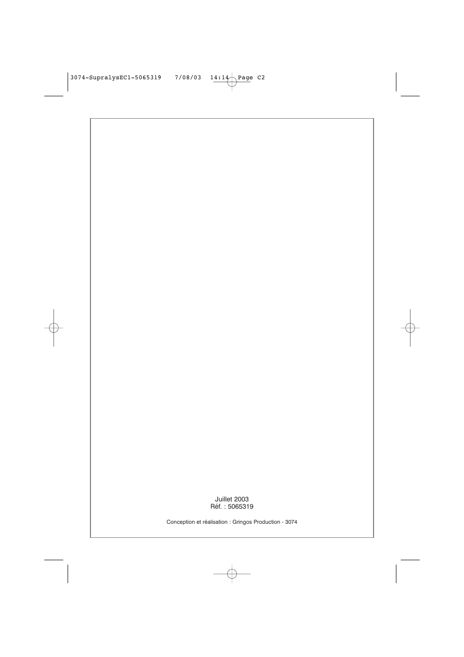 Moulinex AKGC SUPRALYS User Manual | 70 pages