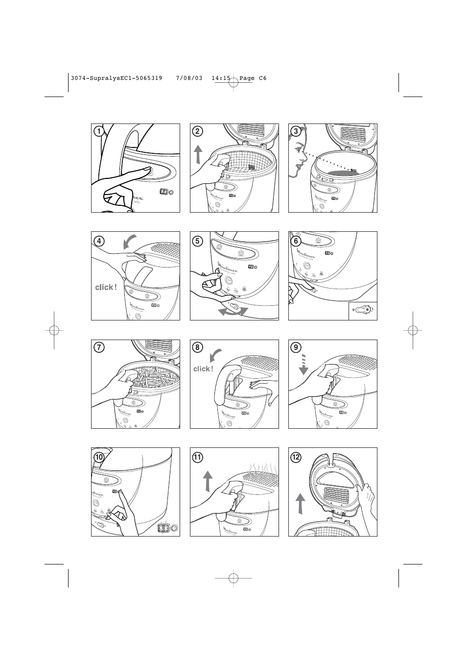 Moulinex AKGC SUPRALYS User Manual | Page 5 / 70