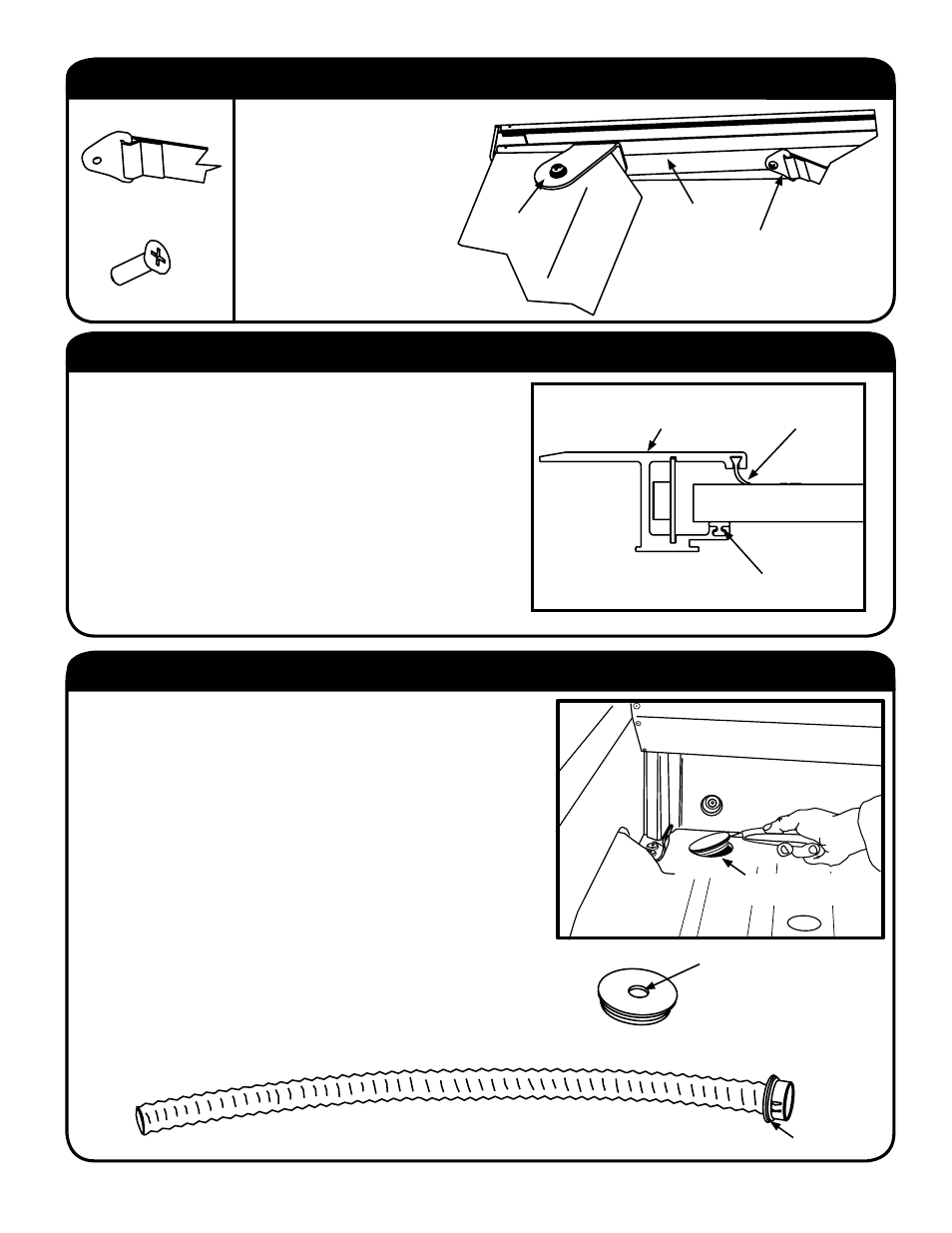 Step 5: install tailgate end of pull strap, Step 6: lubricating & placing the sweep seals, Step 7: installing drain tubes | Pace-Edwards JR Series Honda Ridgeline User Manual | Page 5 / 8
