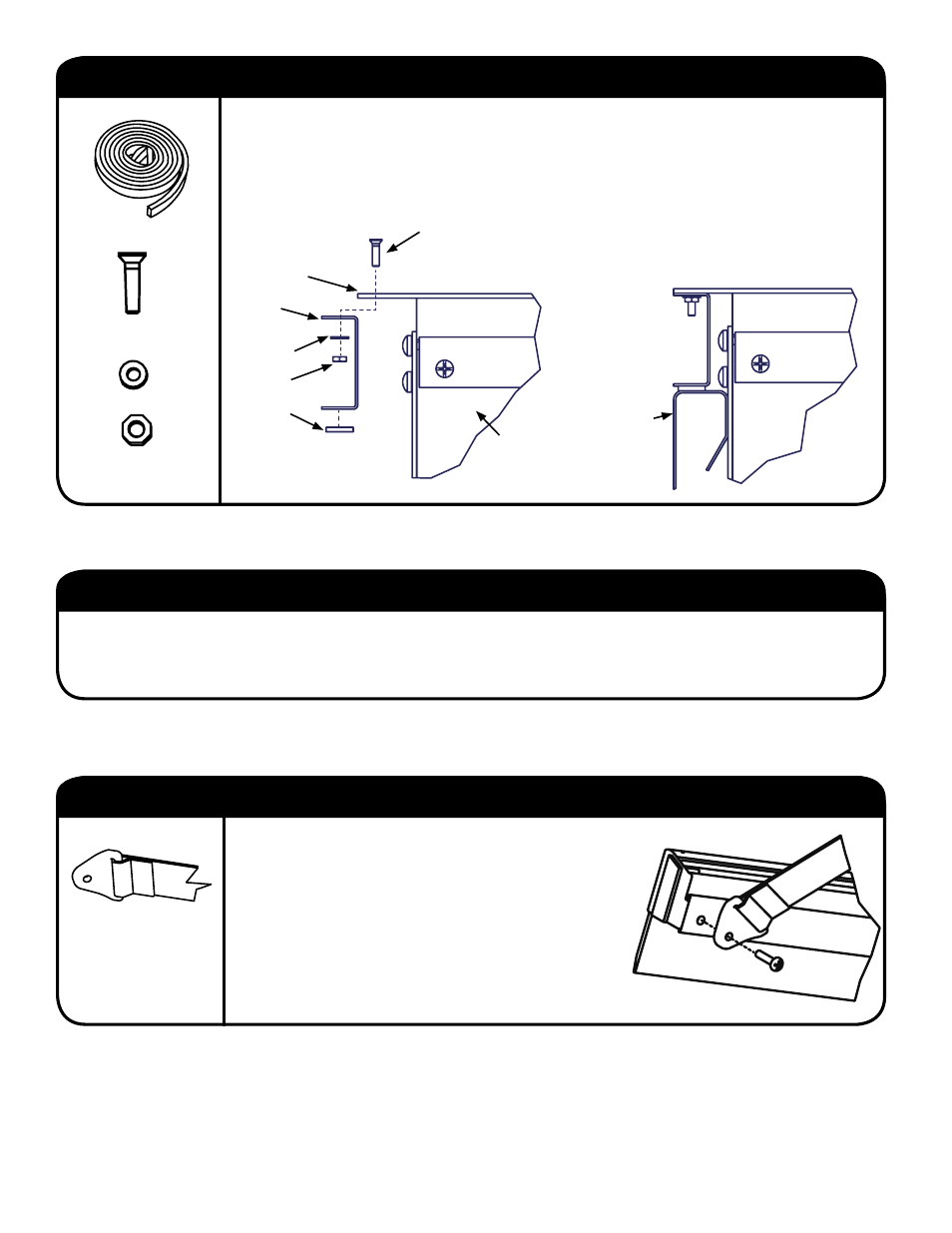 Step 4: install channel, Step 5: repositioning canister, Step 6: install tailgate end of pull strap | Pace-Edwards JR Series Toyota Tundra StepSide User Manual | Page 4 / 8