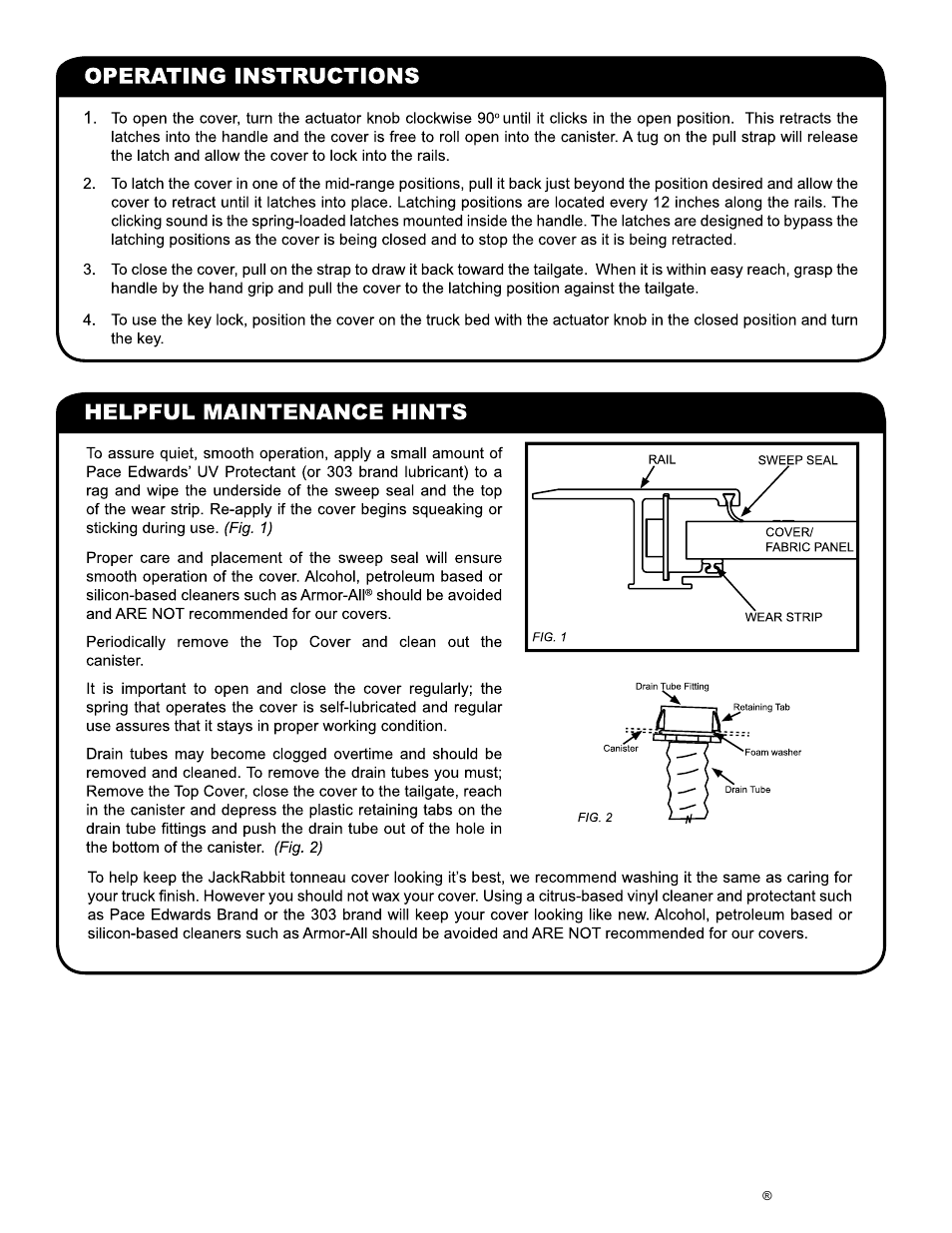 Pace-Edwards JR Series Volkswagon Amarok User Manual | Page 6 / 8