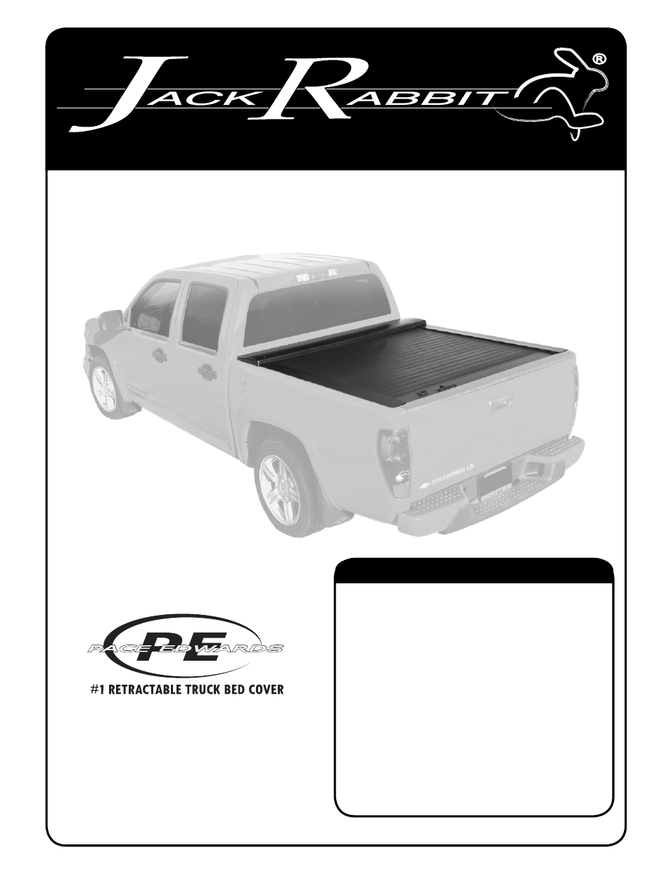Pace-Edwards JR Colorado_ Canyon Crew Cab XSB User Manual | 8 pages