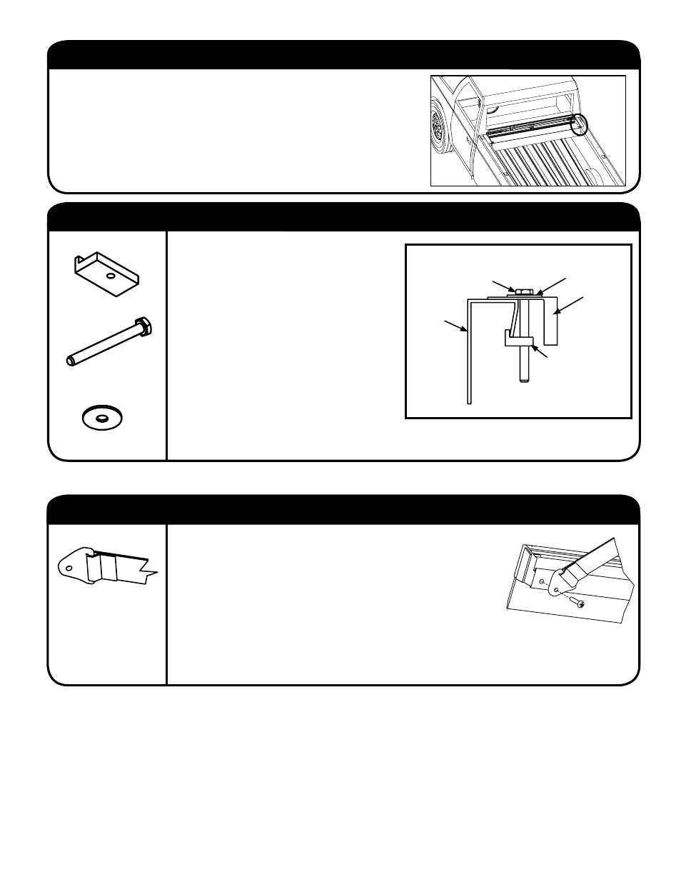 Step 1: positioning canister, Step 3: install tailgate end of pull strap, Step 2: fasten canister | Pace-Edwards JR Colorado_ Canyon Crew Cab XSB User Manual | Page 3 / 8