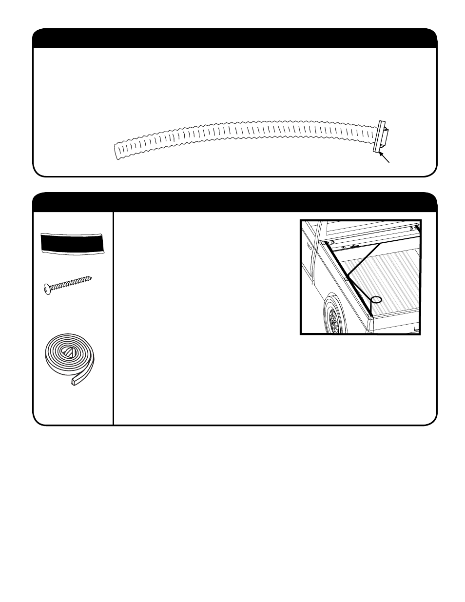Step 6: installing drain tubes, Step 7: attaching top cover & velcro to pull strap | Pace-Edwards JR Colorado_ Canyon Crew Cab XSB User Manual | Page 5 / 8
