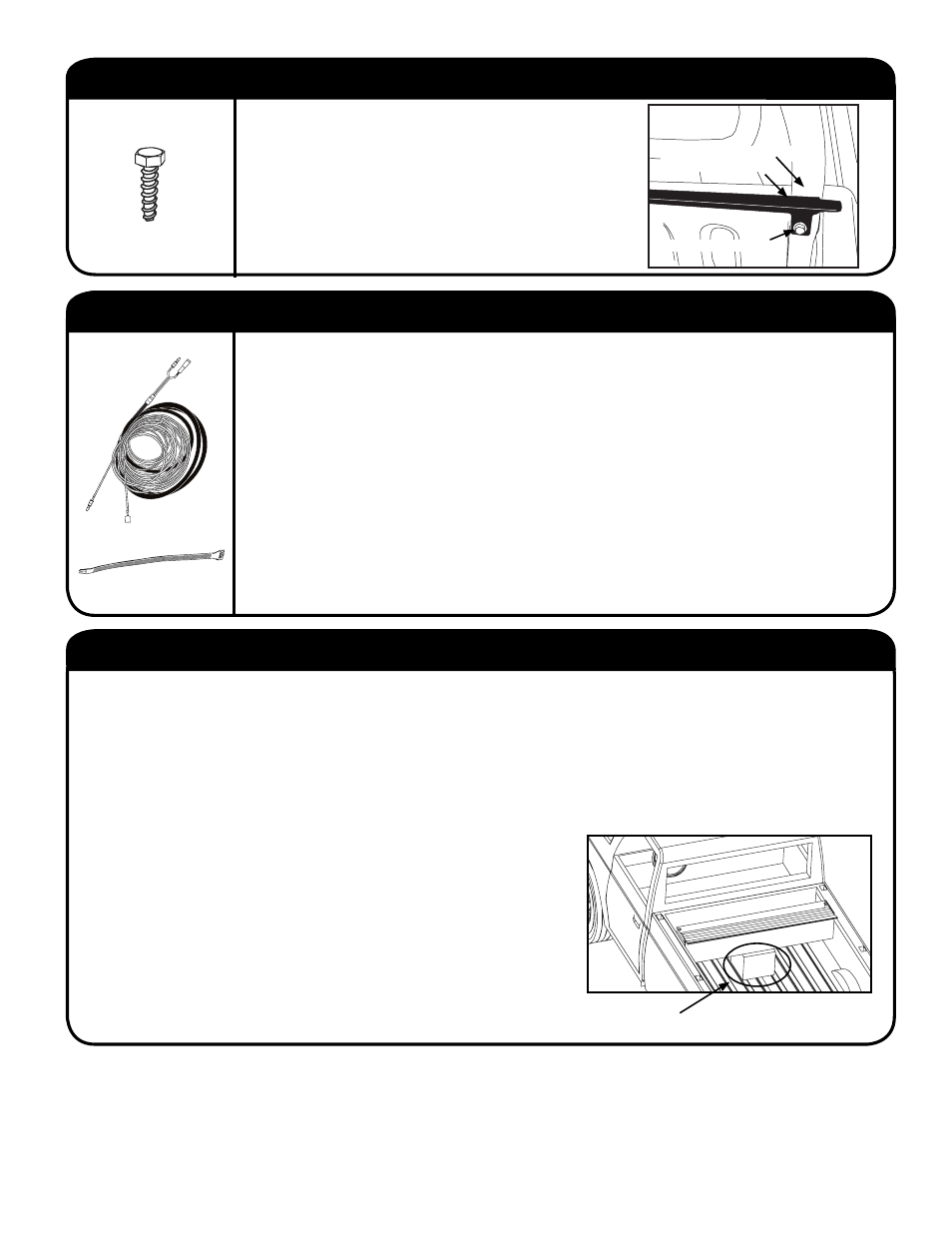 Step 4: place canister in truck bed, Step 3: install wiring harness, Step 2: install l-shaped front sill | Pace-Edwards BL Ford Ranger User Manual | Page 3 / 8