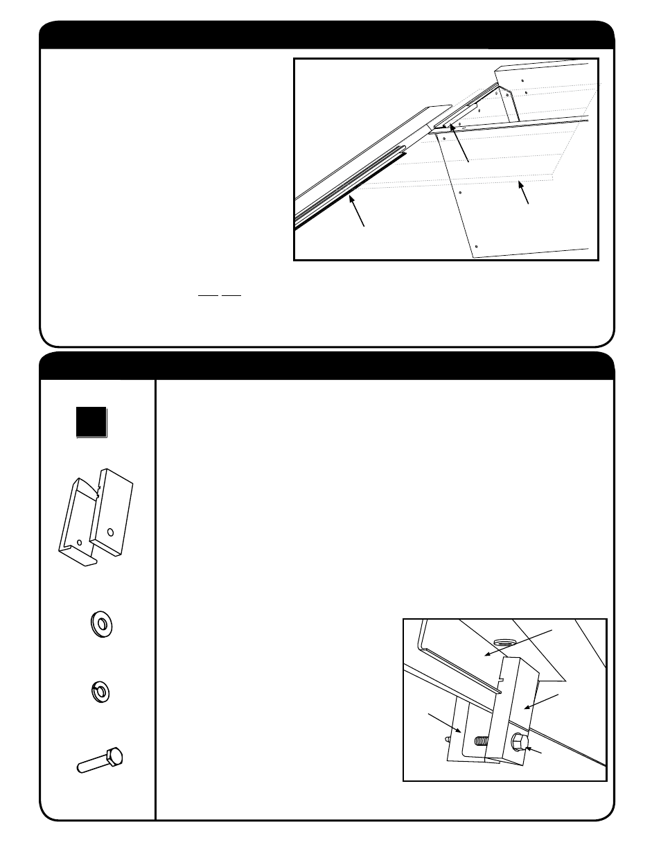 Step 4: installing rails, Step 5: installing clamps | Pace-Edwards BL Mitsubishi L200 User Manual | Page 4 / 8