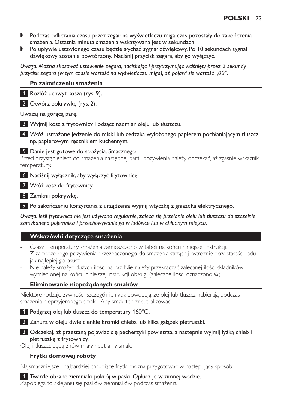 Philips HD6103 User Manual | Page 73 / 124