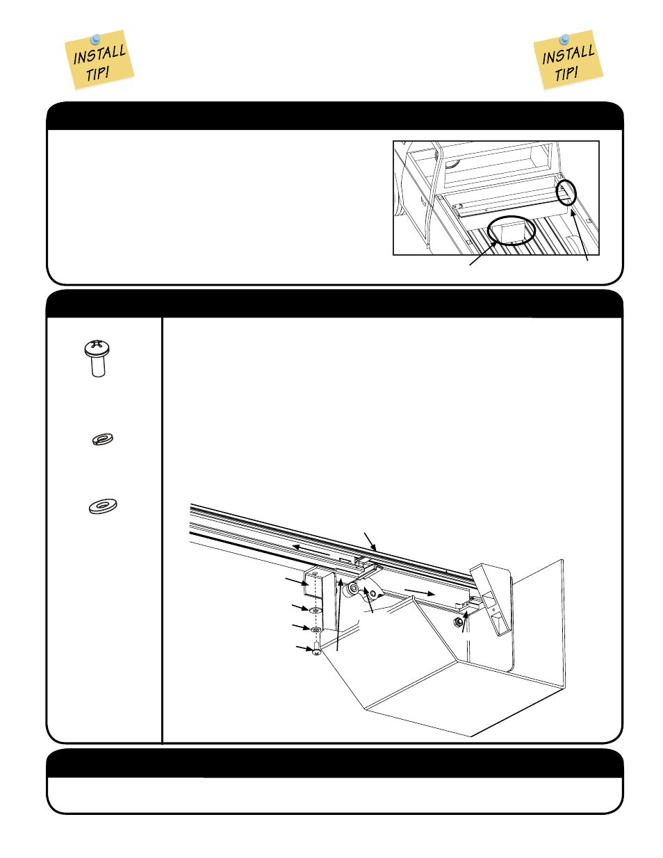 Step 3: installing rails | Pace-Edwards JR Series Ford (2000-2003 Only!) SuperCrew User Manual | Page 3 / 8