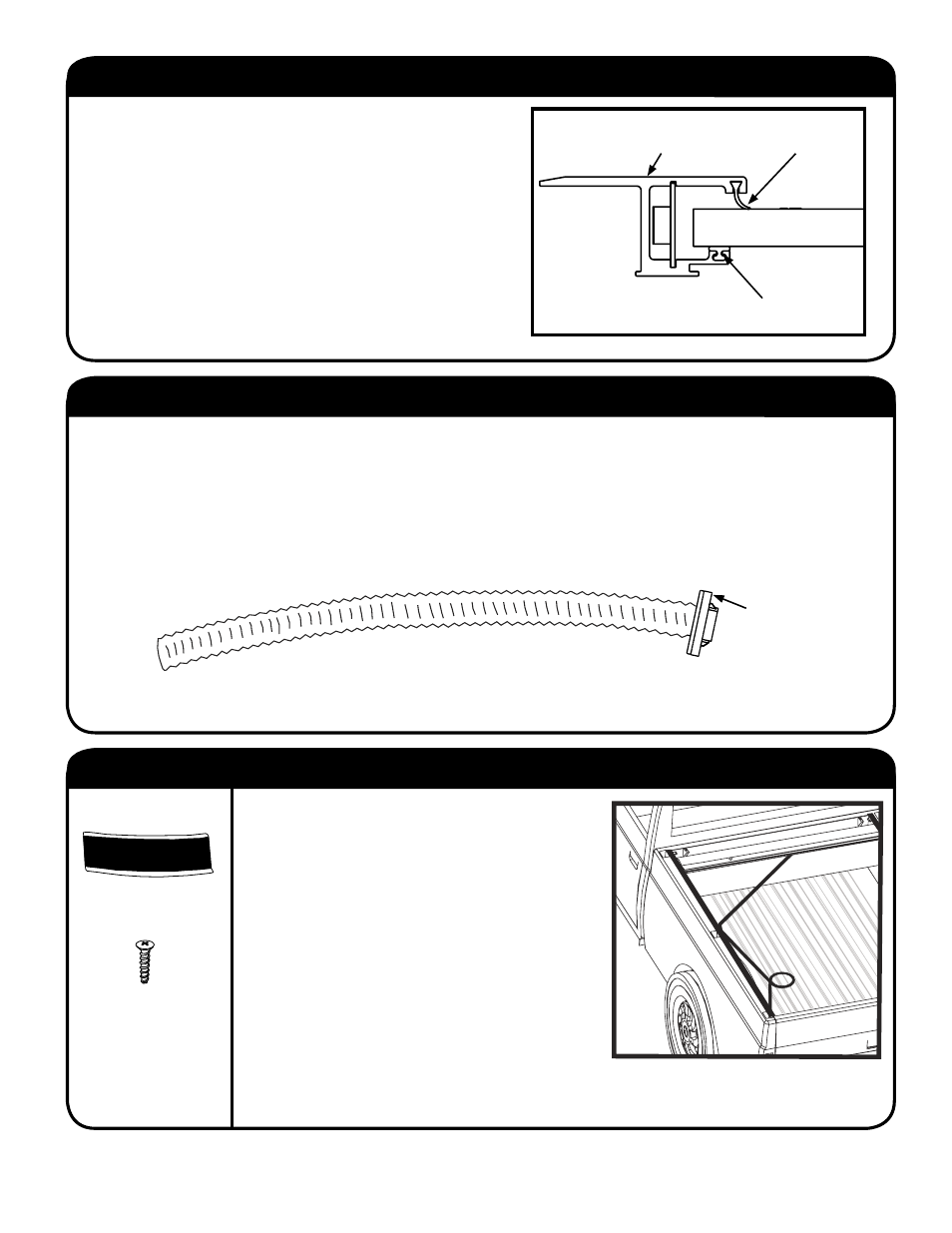 Step 7: lubricating & placing the sweep seals, Step 9: attaching top cover & velcro to pull strap, Step 8: installing drain tubes | Pace-Edwards JR Series Ford (2000-2003 Only!) SuperCrew User Manual | Page 5 / 8