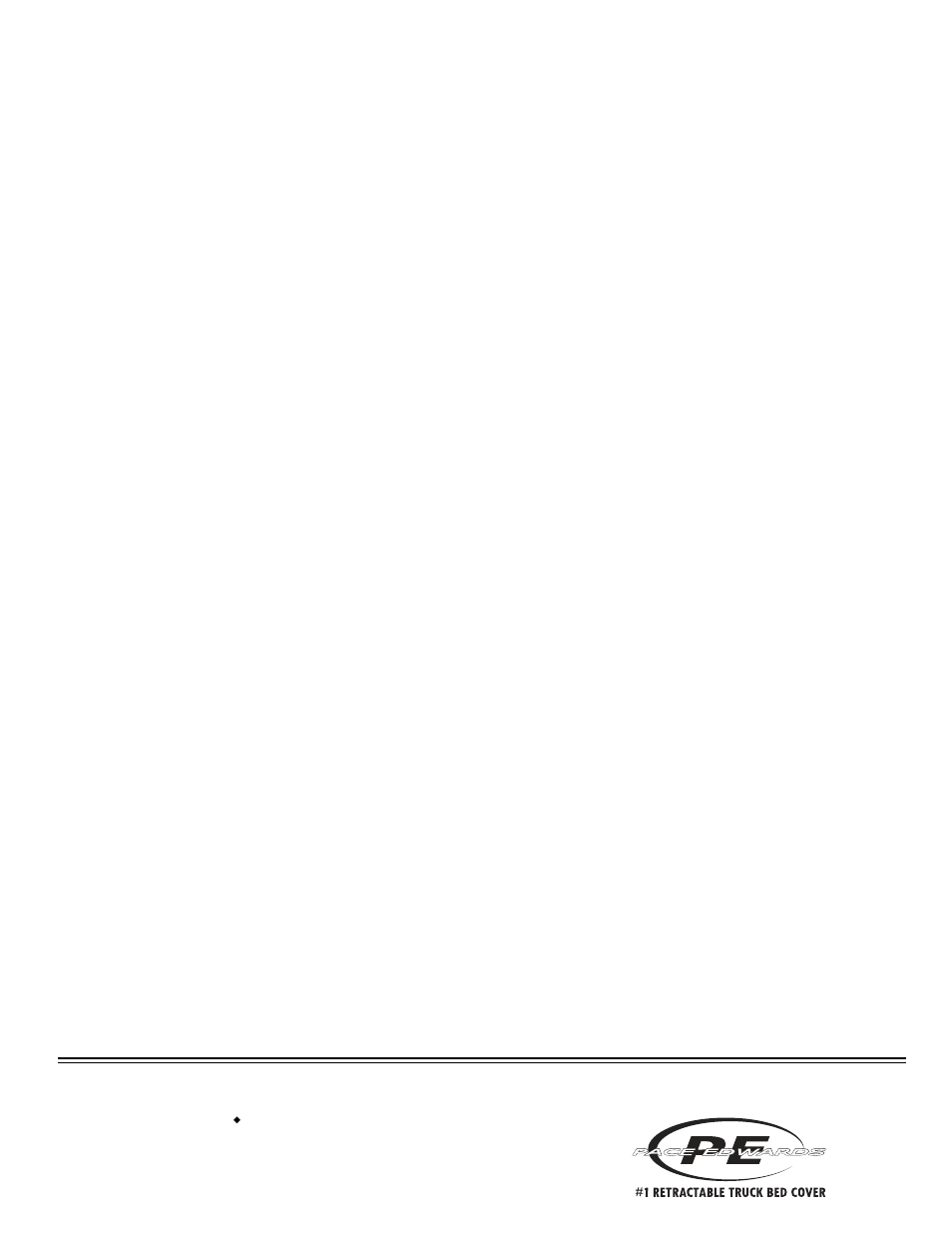 Pace-Edwards JR Series Toyota Hilux User Manual | Page 8 / 8