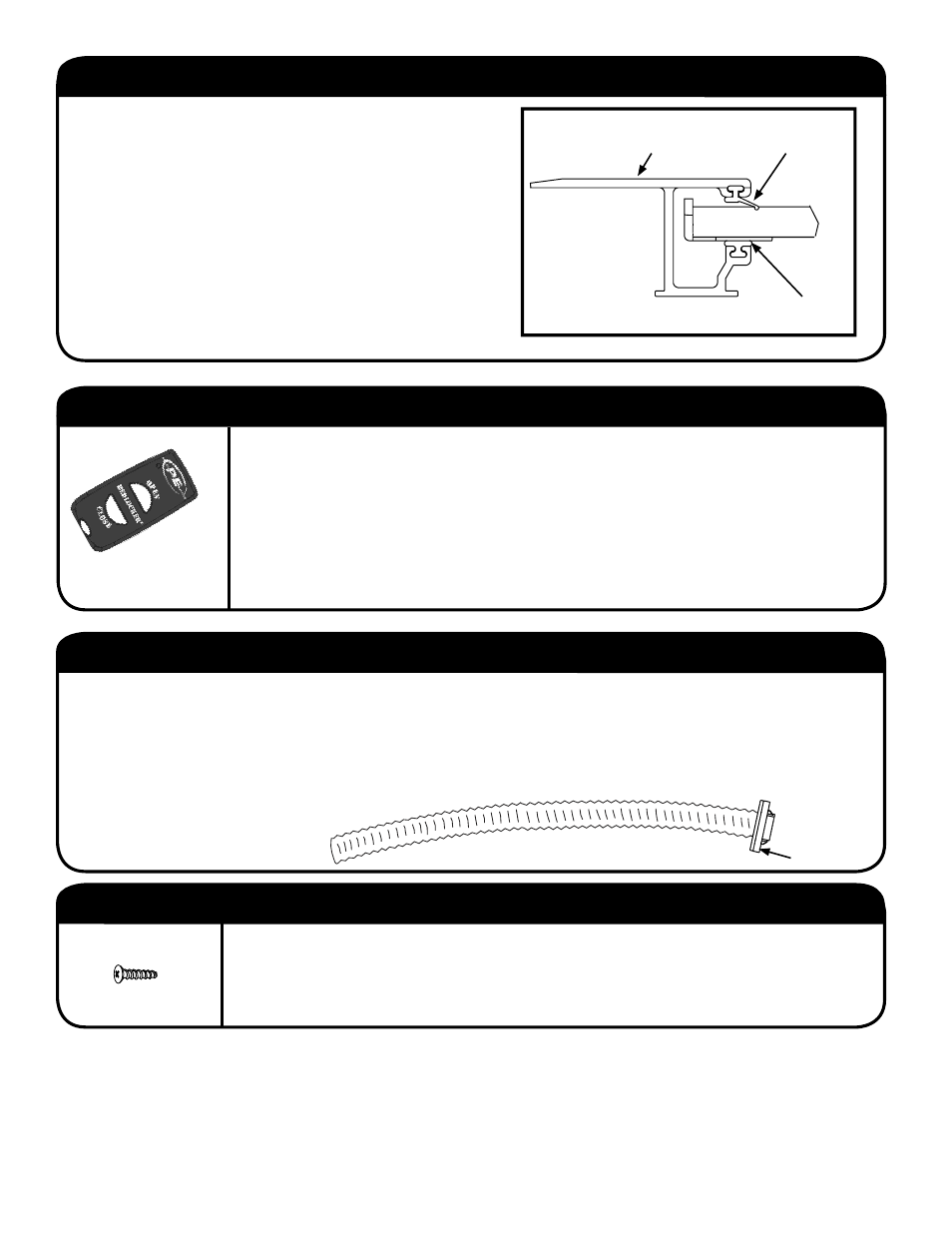 Step 9: installing drain tubes, Step 10: attaching top cover, Step 8: connecting the electronics | Step 7: lubricating & placing the sweep seals | Pace-Edwards BL Chevy 07-Current (with Cargo Management System) User Manual | Page 6 / 8