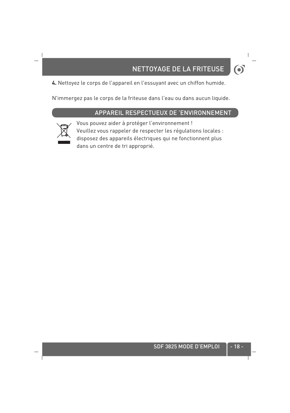 SINBO SDF 3825 User Manual | Page 19 / 48