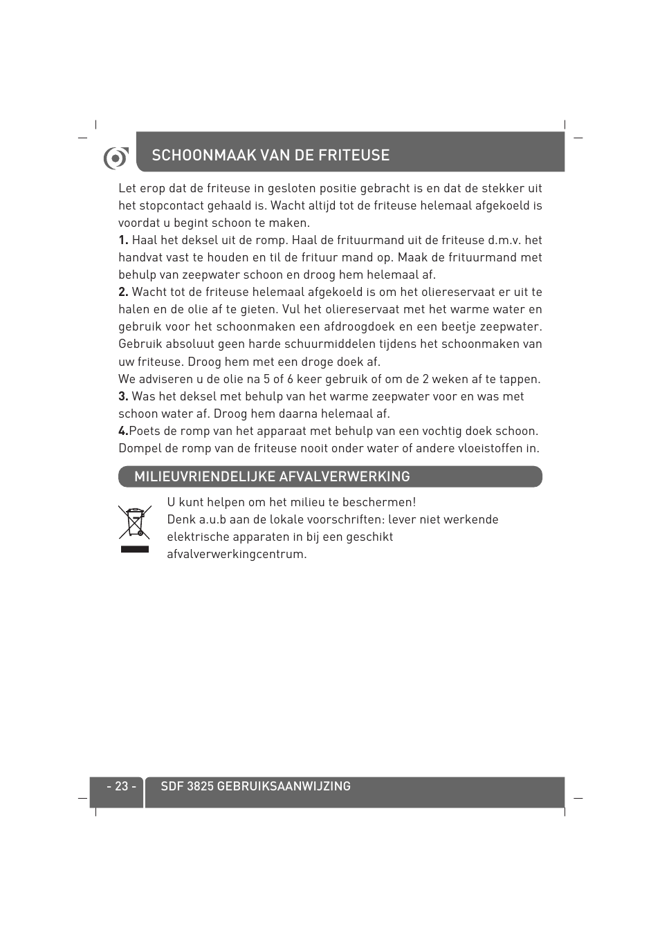 SINBO SDF 3825 User Manual | Page 24 / 48