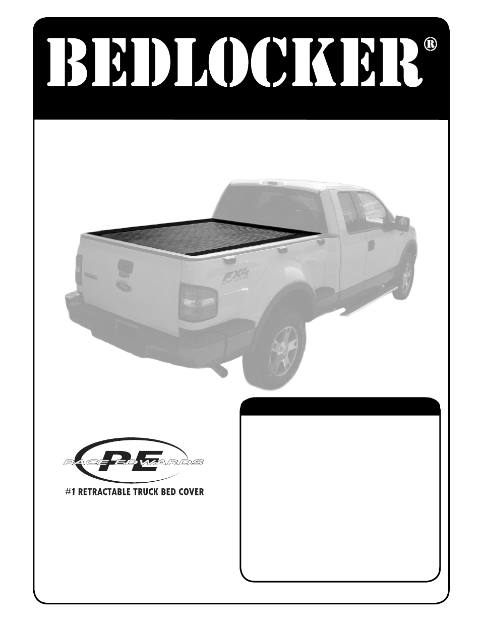 Pace-Edwards BL Ford Flareside User Manual | 8 pages