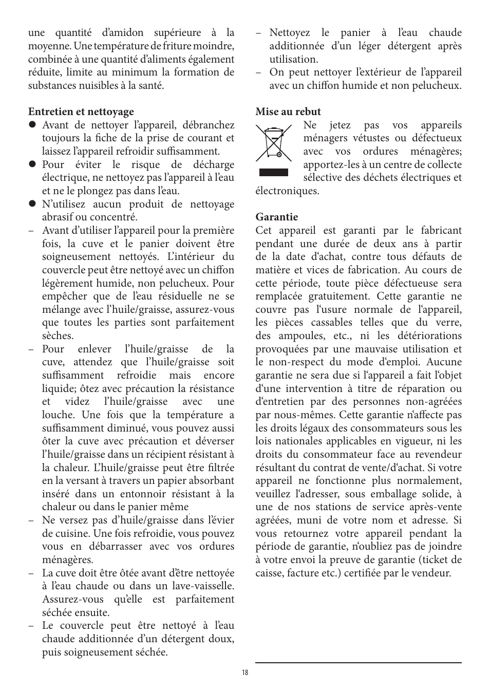 SEVERIN FR 2414 User Manual | Page 18 / 70