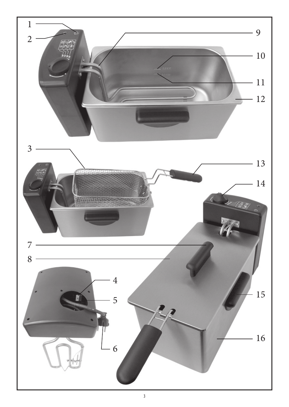 SEVERIN FR 2414 User Manual | Page 3 / 70