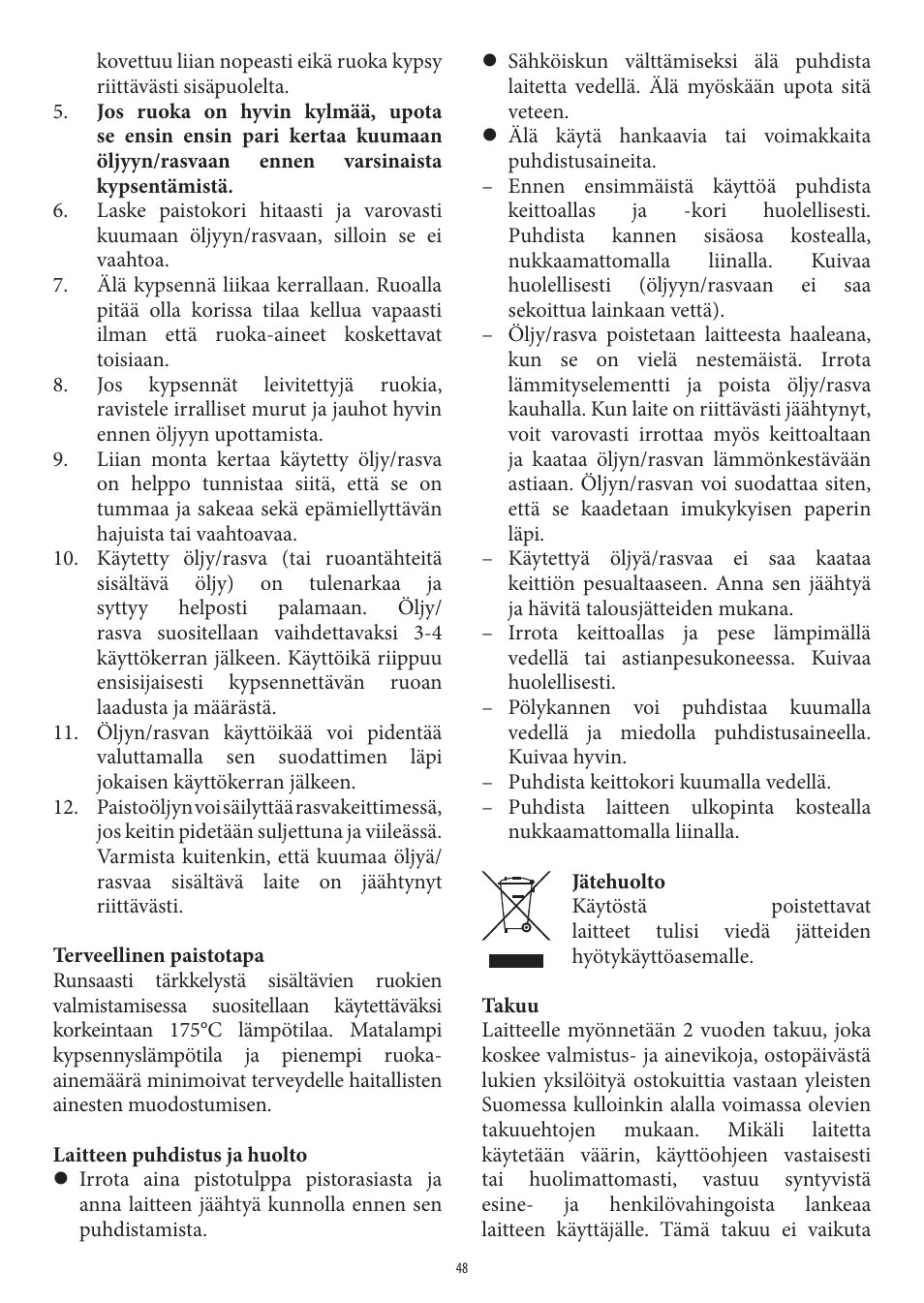 SEVERIN FR 2414 User Manual | Page 48 / 70