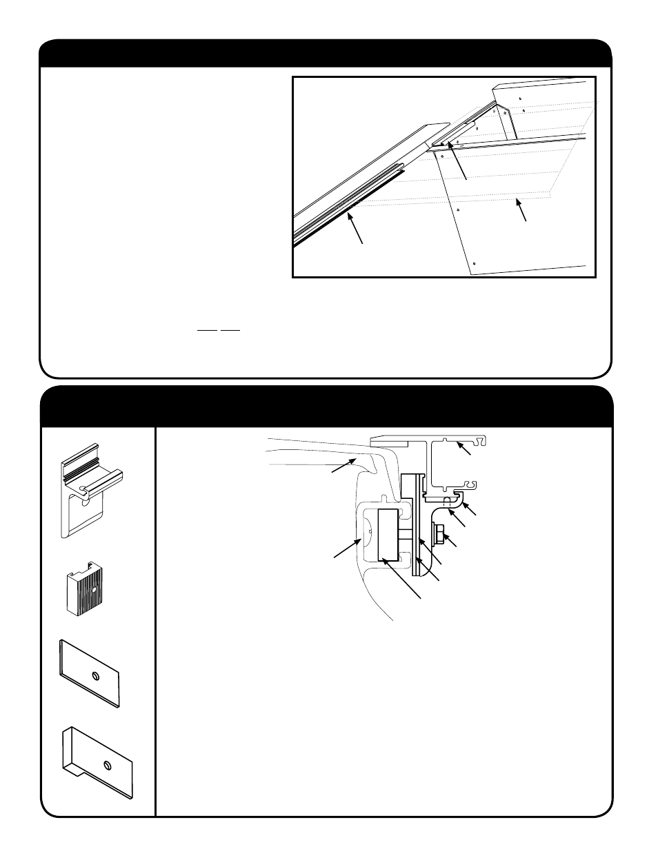 With utilit- track system, Step 4: installing rails | Pace-Edwards BL Nissan Titan User Manual | Page 4 / 8