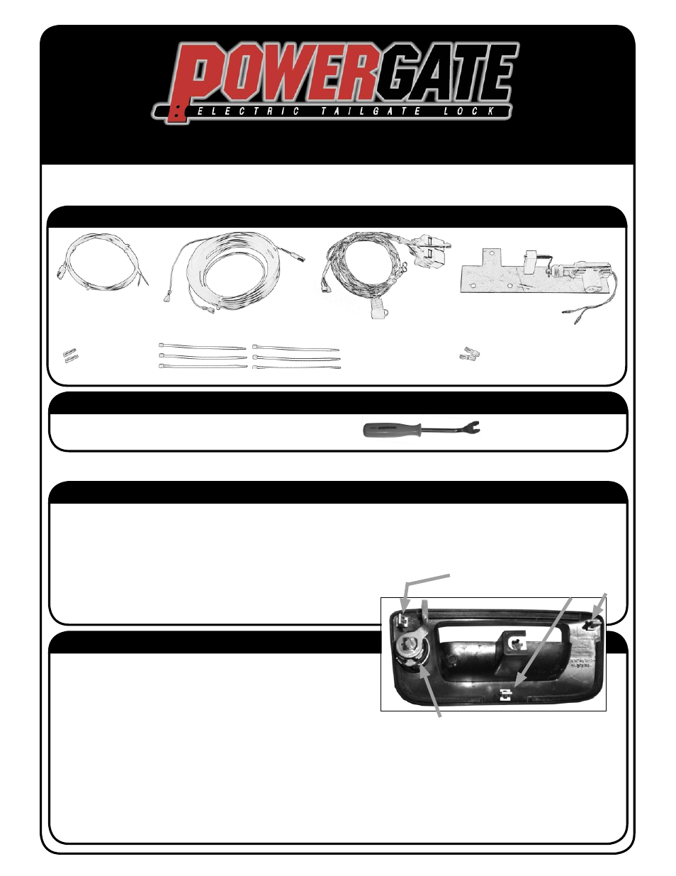 Pace-Edwards PowerGate LK280 Chevy _ GMC Full Size (2007-2010) User Manual | 2 pages