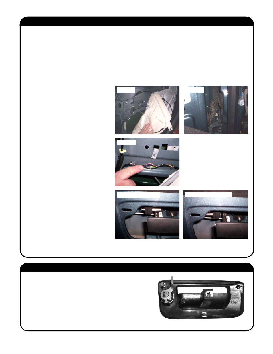 Step 3 : route and connect the wire harnesses | Pace-Edwards PowerGate LK280 Chevy _ GMC Full Size (2007-2010) User Manual | Page 2 / 2