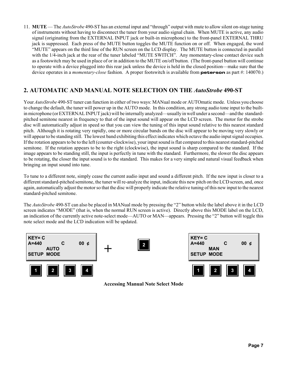 Peterson AutoStrobe 490ST User Manual | Page 9 / 44