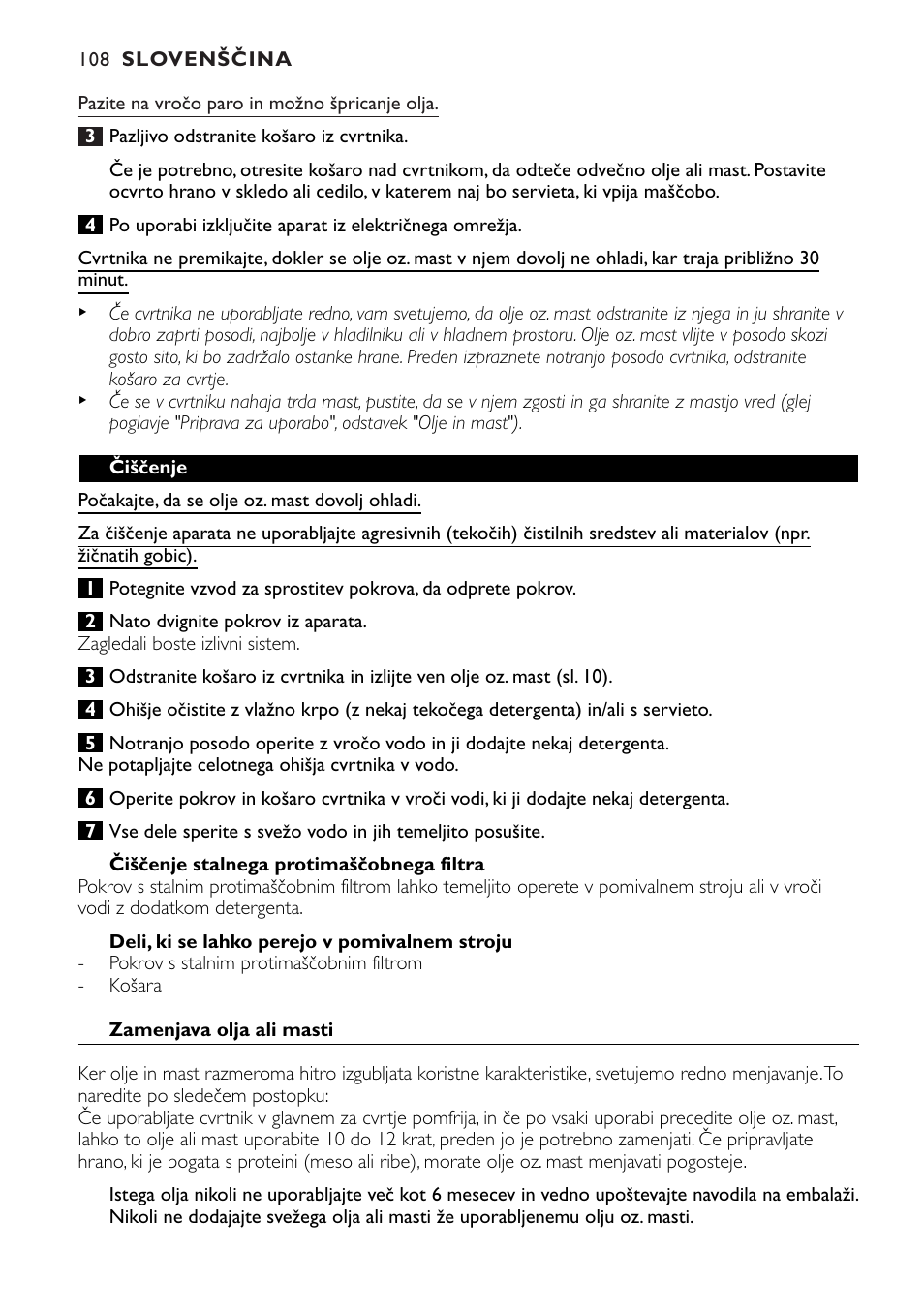 Philips HD6111 User Manual | Page 108 / 136