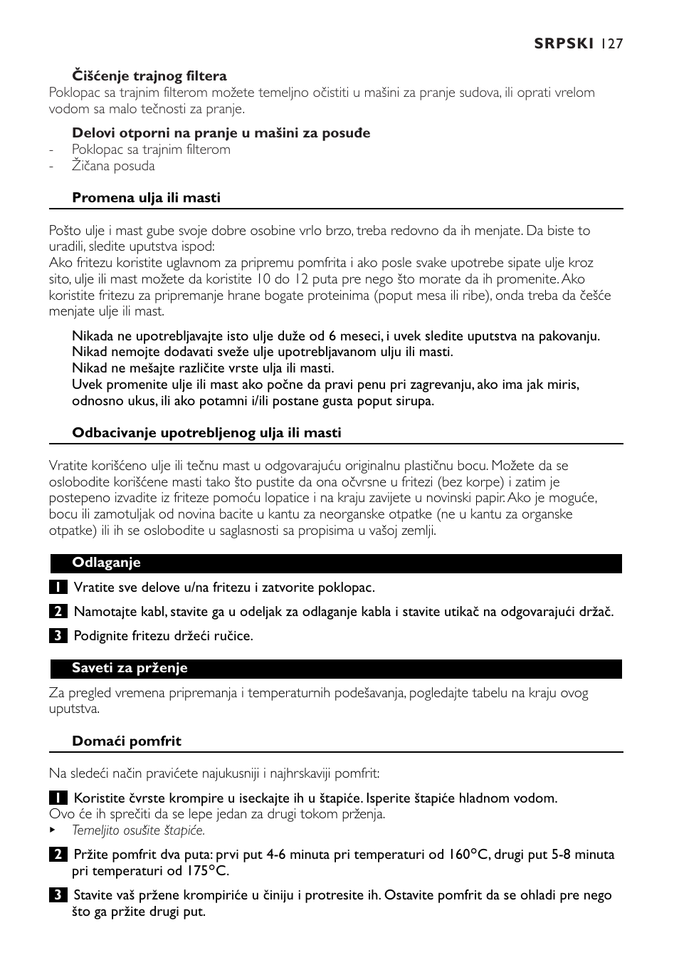 Philips HD6111 User Manual | Page 127 / 136