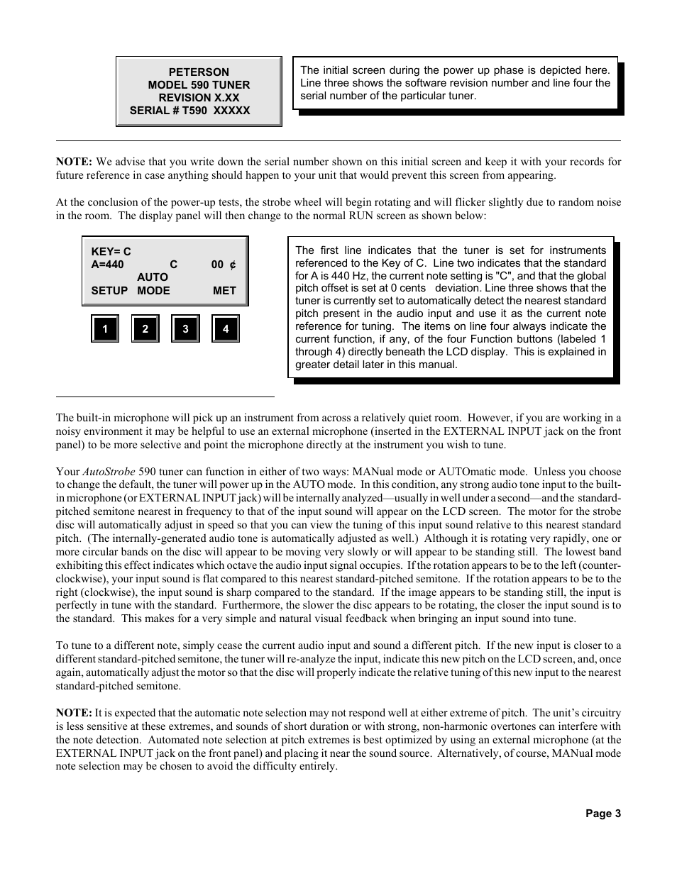Peterson AutoStrobe 590 User Manual | Page 5 / 30
