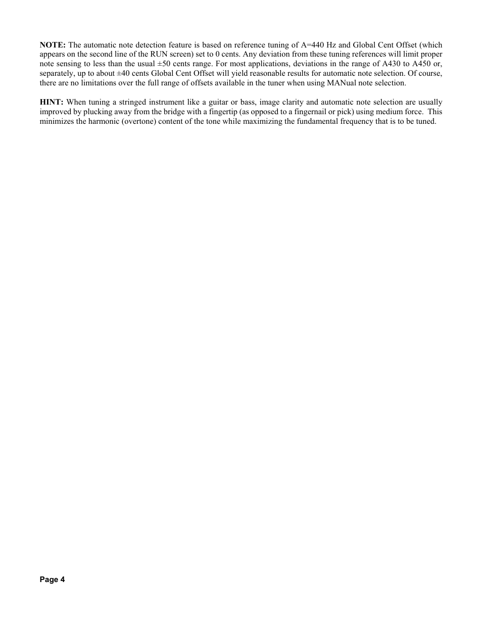 Peterson AutoStrobe 590 User Manual | Page 6 / 30