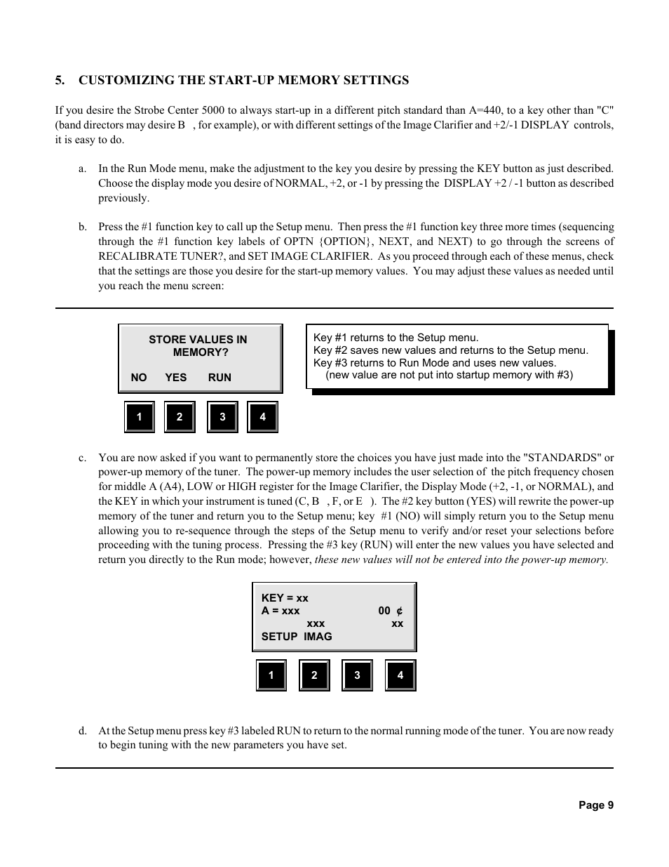 Peterson Strobe Center 5000-II User Manual | Page 11 / 50
