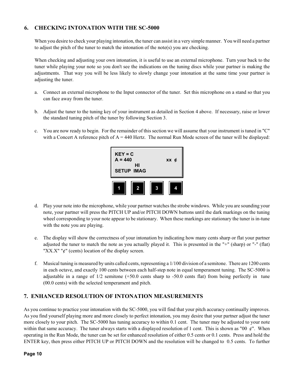 Peterson Strobe Center 5000-II User Manual | Page 12 / 50