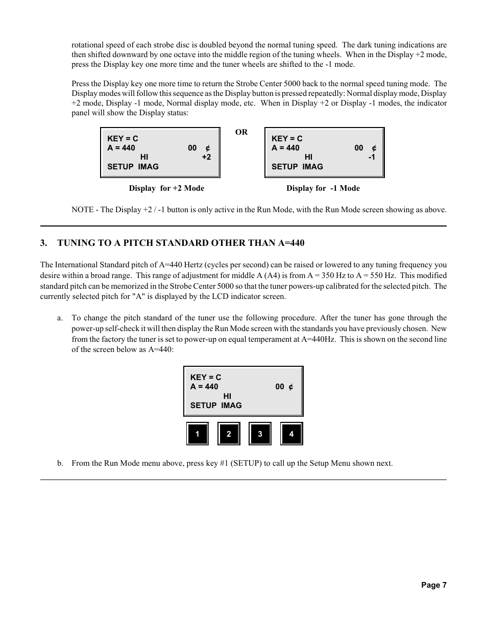 Peterson Strobe Center 5000-II User Manual | Page 9 / 50