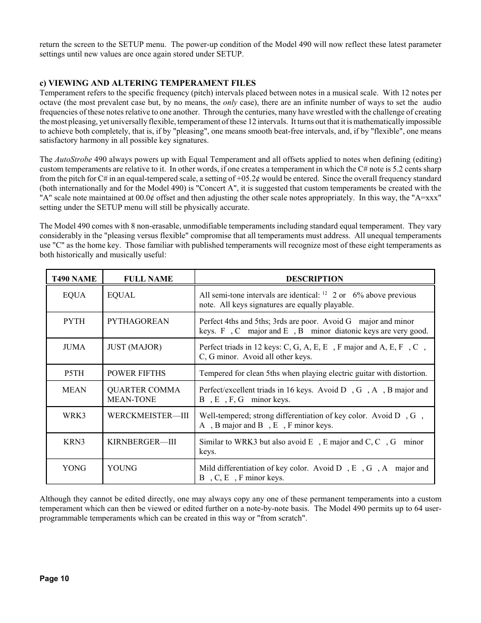Peterson AutoStrobe 490 User Manual | Page 12 / 27