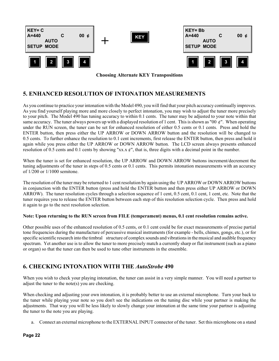 Peterson AutoStrobe 490 User Manual | Page 20 / 27