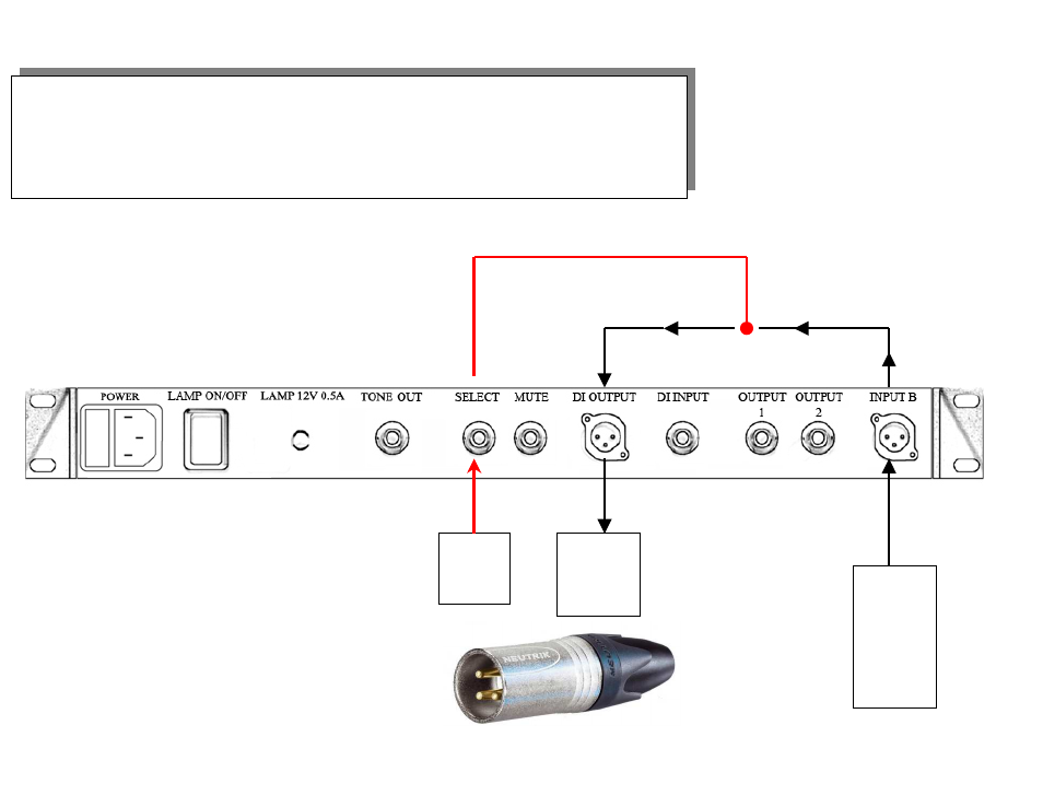 Microphone/balanced instrument - stroborack, Pa (example: studio) | Peterson VS-R StroboRack User Manual | Page 39 / 43